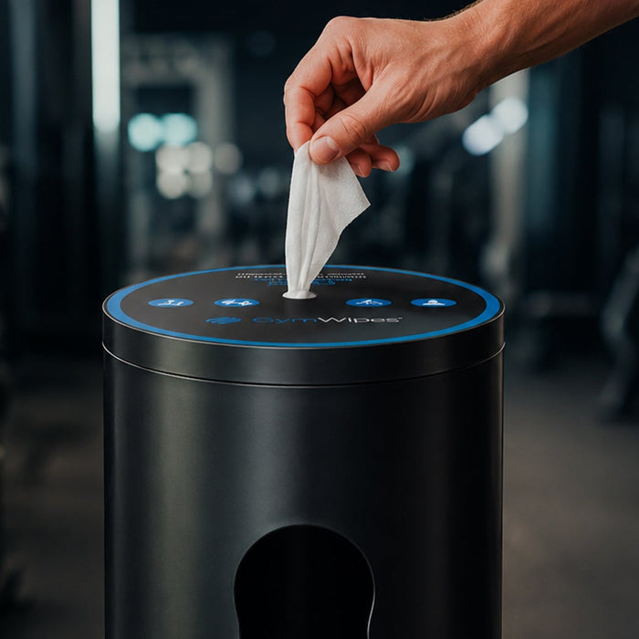 Why More UK Gyms Are Ditching Blue Roll and Spray for Antibacterial Wipes and Dispensers