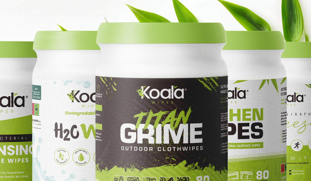 Meet the Koala Wipes® Tub Range: A Sustainable Solution for Every Clea