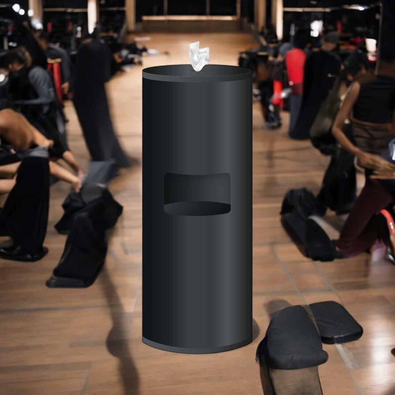 Freestanding Stainless Steel Wipes Dispensers