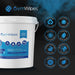 1000ct Refillable Bucket of antibacterial gym wipes for surfaces and hands, recyclable and durable