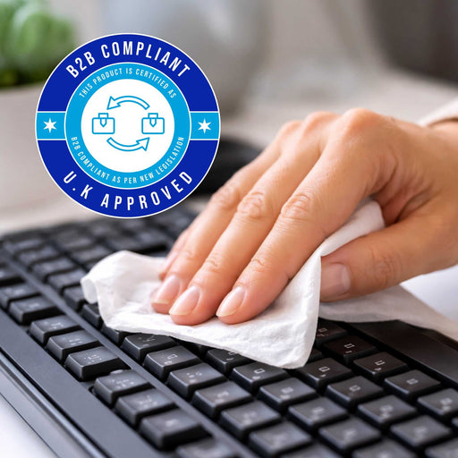 4x1000 sheet antibacterial wet wipes, alcohol-free, recyclable, durable for multi-surface cleaning