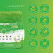 4x500 sheet multipurpose antibacterial hand and surface wet wipes recyclable rolls for offices gyms hotels and schools