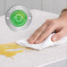 4x500 sheet multipurpose antibacterial hand and surface wet wipes roll, recyclable and alcohol-free