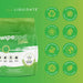 4x600 sheet antibacterial hand and surface wet wipes with recyclable spunbond material for powerful germ removal and versatile use