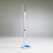 Germstar Premium Floor Stand in white with integrated sign holder and drip tray for 946ml dispenser