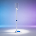 Germstar Premium Floor Stand white with A4 sign holder and drip tray for 946ml dispenser