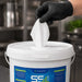 Antibacterial Liquidate SS4 1000 sheet wipes bucket for multi-surface cleaning and disinfection