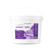 Antibacterial wipes in a white plastic bucket with a white lid and purple Liquidate® Sunbed & Salon label, 800 sheets