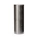 Brushed stainless steel freestanding wet wipes dispenser with built-in waste bin and flat top design