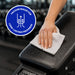 4x1100 sheet antibacterial hand and surface wet wipes in recyclable vacuum-sealed packaging for multipurpose cleaning