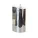 Polished stainless steel wall mounted wipes dispenser with sleek durable design for hygiene and style