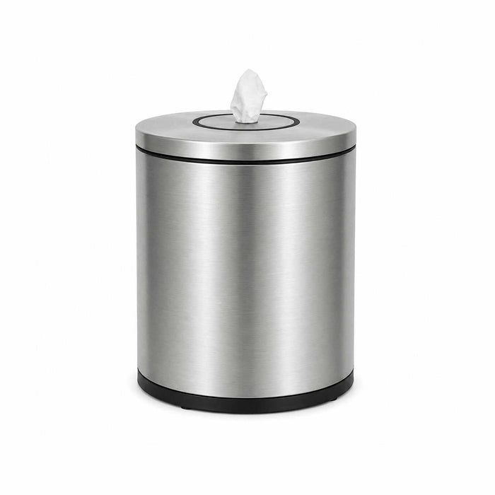 Stainless Steel Table Top Wipes Dispenser, Brushed Silver