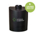 Matt black stainless steel wall-mounted wipes dispenser with customizable logo and secure locking mechanism