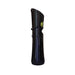 Black sleek wet wipes station dispenser with built-in waste bin for hygienic surface cleaning.
