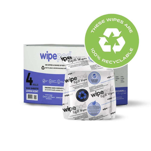 4000-Count XL Antibacterial Wet Wipes (1000 Sheets/Roll) - Multipurpose Hand & Surface Disinfectant (100% Recyclable) (Copy) - Grange Europe Ltd - Online Store