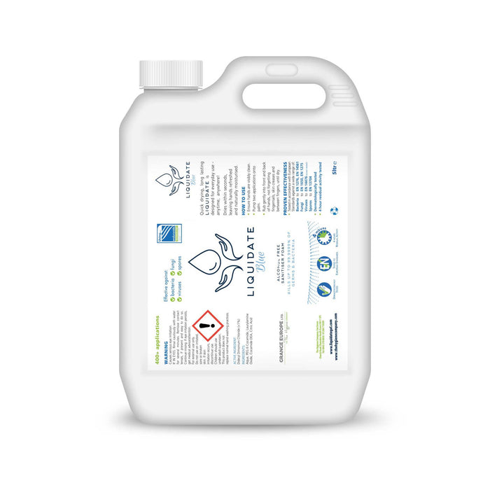 5 litres x 2 Liquidate Hand sanitiser Refill Containers - Grange Europe Ltd - Online Store