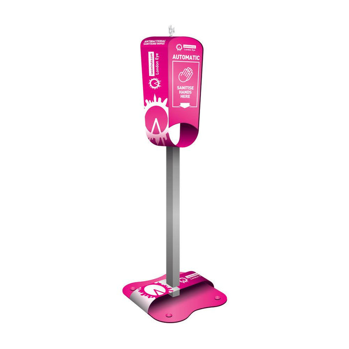 OPTIO Contactless Hand Sanitiser & Wet Wipe Station - Grange Europe Ltd - Online Store
