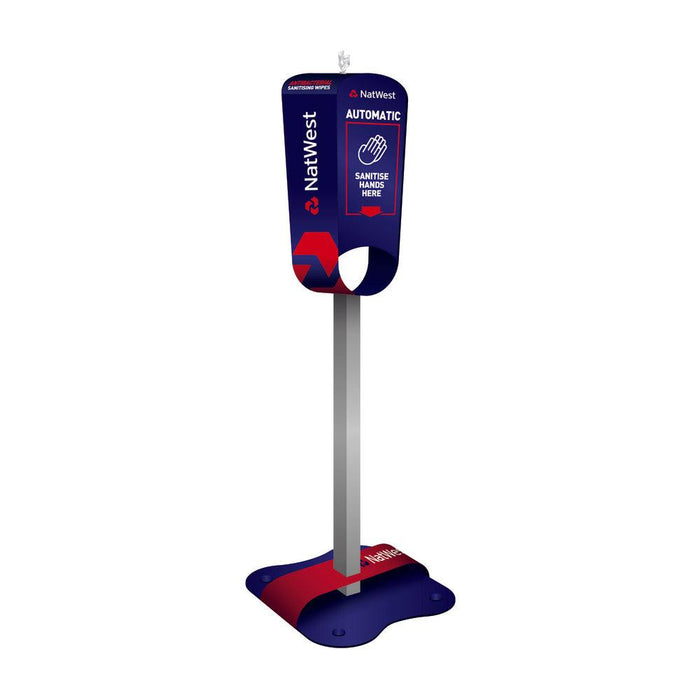 OPTIO Contactless Hand Sanitiser & Wet Wipe Station - Grange Europe Ltd - Online Store