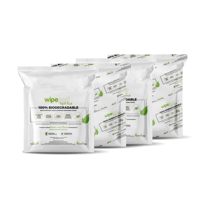 2750-Count Large Biodegradable Antibacterial Wet Wipes (10 Rolls) - 100% Eco-Friendly - Grange Europe Ltd - Online Store