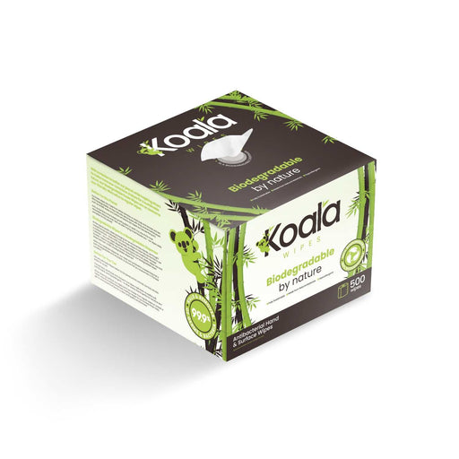 Koala®  Sustainable Eco Friendly Biodegradable Wet Wipes Dispenser Inc initial 500 Sheet fill - Grange Europe Ltd - Online Store