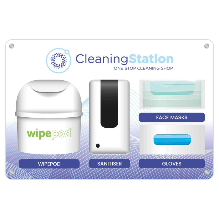 4 in 1 wall-mounted Cleaning Station - Grange Europe Ltd - Online Store