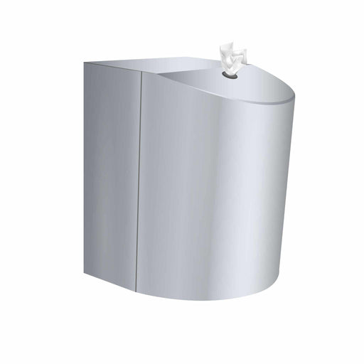 Brushed Stainless Steel Wall-Mounted Dispenser for Antibacterial Hand & Surface Wipes - Grange Europe Ltd - Online Store