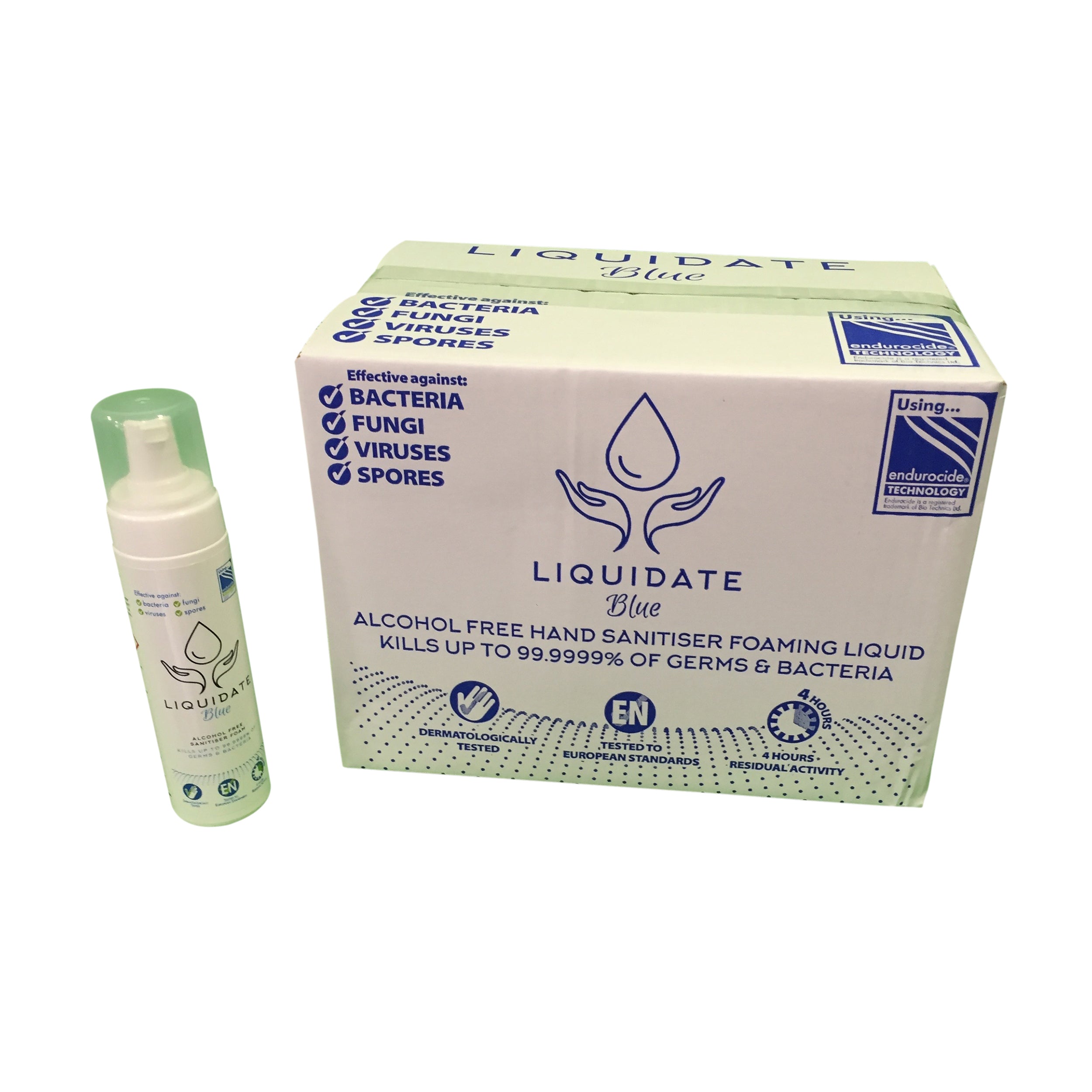 Liquidate Alcohol free Hand Foamer sanitiser 150ml bottles / 24 units per case