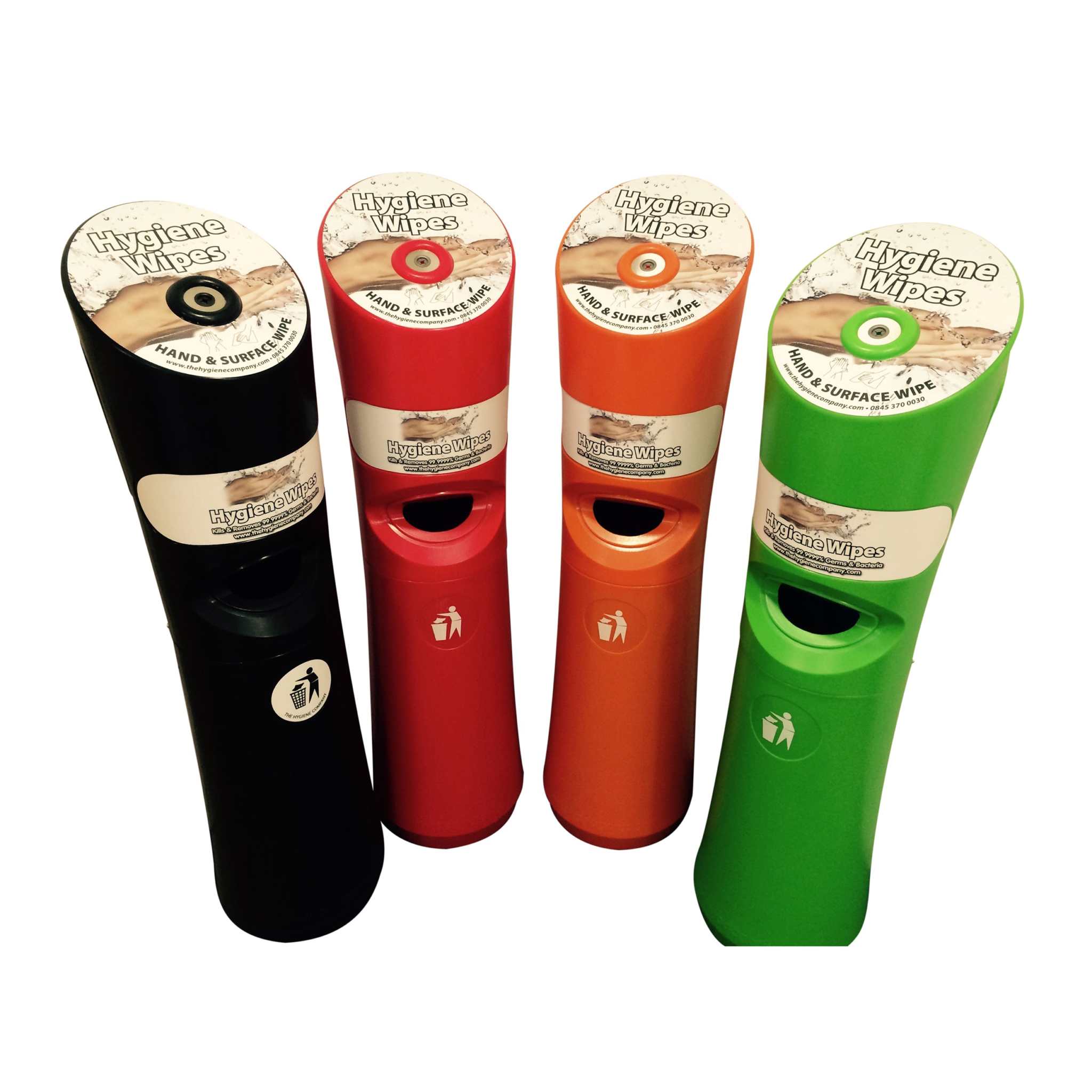 Wet Wipes Station  Black Free standing Antibacterial Wet Wipes Dispenser - Grange Europe Ltd - Online Store