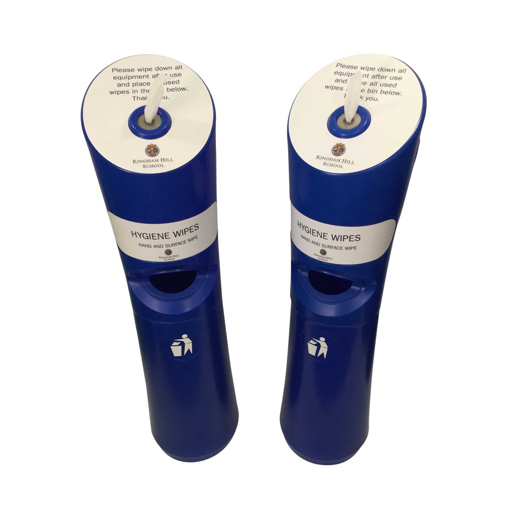 Wet Wipes Station  Black Free standing Antibacterial Wet Wipes Dispenser - Grange Europe Ltd - Online Store