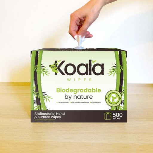 Koala®  Sustainable Eco Friendly Biodegradable Wet Wipes Dispenser Inc initial 500 Sheet fill - Grange Europe Ltd - Online Store
