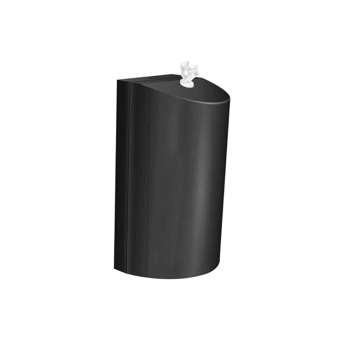 Sleek Matt Black Steel Wet Wipe Dispenser