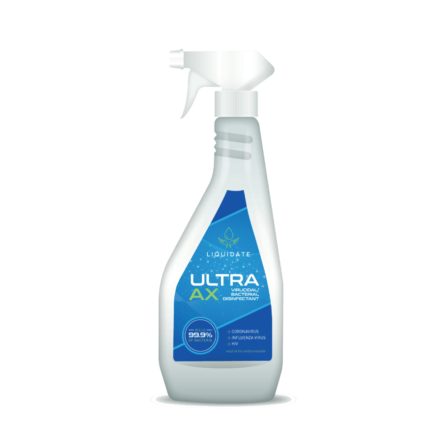 Ultra AX virucidal/bacterial Disinfectant - 750ml - 12 per box - Grange Europe Ltd - Online Store