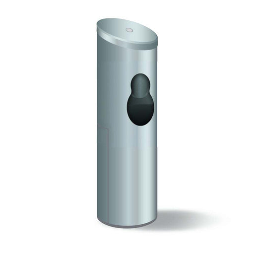 Brushed Stainless Steel Floor Standing Antibacterial Wet Wipes Dispenser with Built-in Waste Bin and Hand Gel Dispenser - Grange Europe Ltd - Online Store