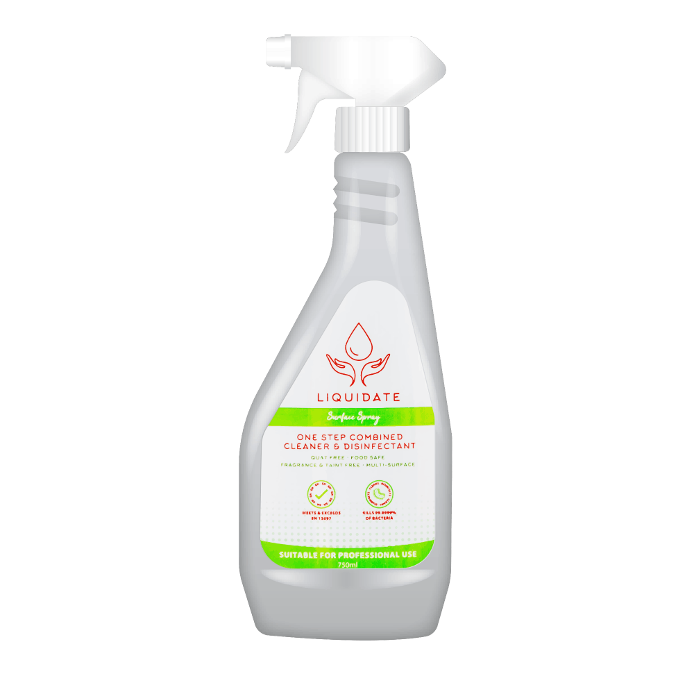 R5 Liquidate antibacterial surface spray 750 ml x 12 bottles per box - Grange Europe Ltd - Online Store