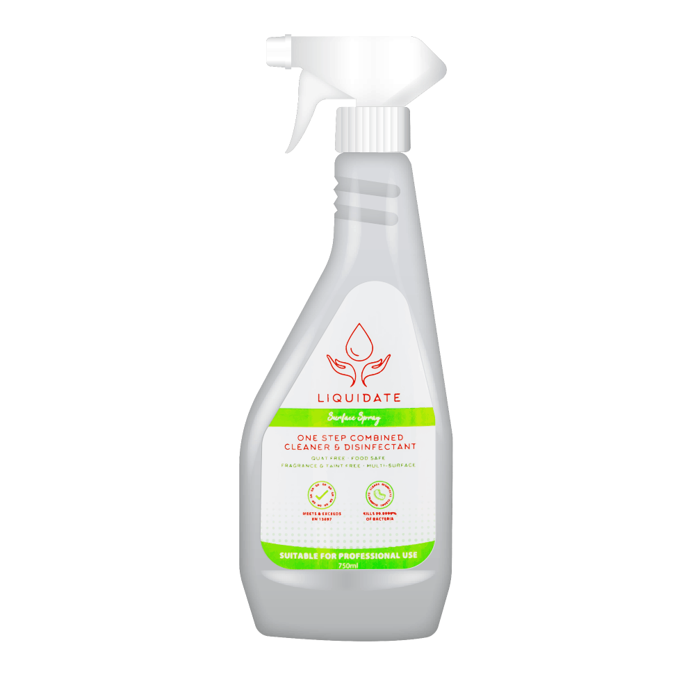 R5 Liquidate antibacterial surface spray 750 ml x 12 bottles per box